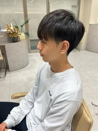 メンズ Ken 縮毛矯正/韓国風ヘアのヘアスタイル