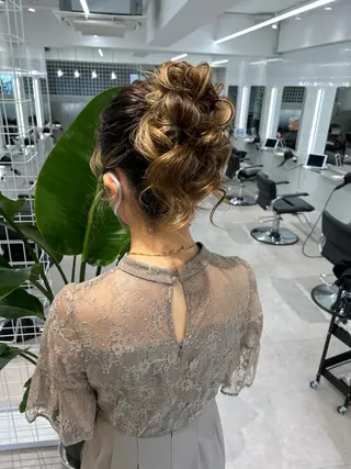 ロング 卒業式ヘアセット🎀 ヘアアレンジのヘアスタイル