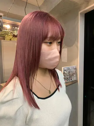 ロング カラー Haru/THREE …by velvetのヘアスタイル