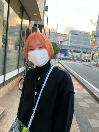 ショート カラー brick masayaのヘアスタイル