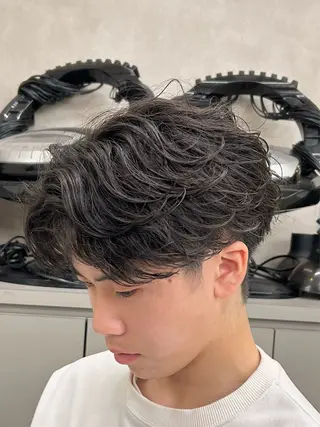 パーマ メンズ 🔷メンズセンターパ ートTAKUMI🔷のヘアスタイル