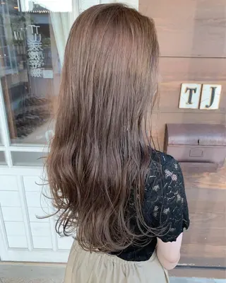 ロング カラー パーマ ヘアアレンジ Artist 藤﨑紘成のヘアスタイル