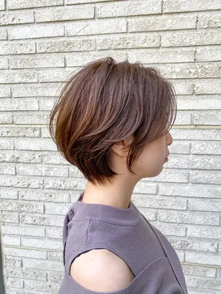 ショート 加藤 真介のヘアスタイル