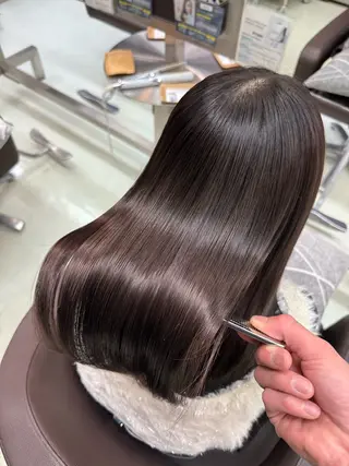 ロング 西宮/トレンドカラー /美馬本紅亜のヘアスタイル