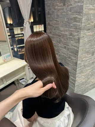 ロング 本日空きあり/梅田 赤み消し/鈴木将大のヘアスタイル
