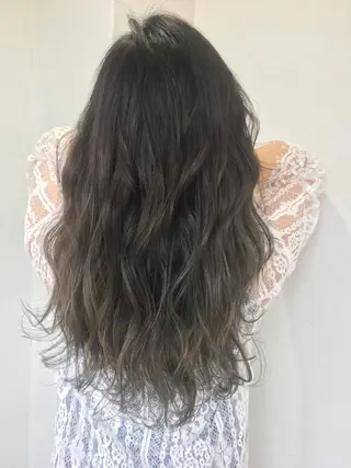カラー ブリーチ毛縮毛矯正 👑山口のヘアスタイル