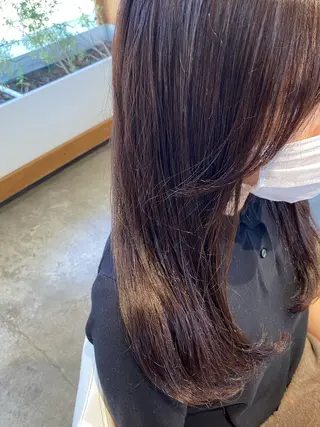 ロング カラー パーマ fulam所属・MIKU ／fulamのヘアスタイル