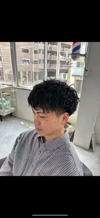 ショート men'sClub 奏のヘアスタイル