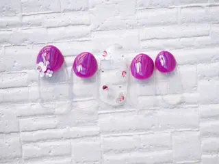 ネイル トップネイリスト Ribbon立川店のネイルデザイン