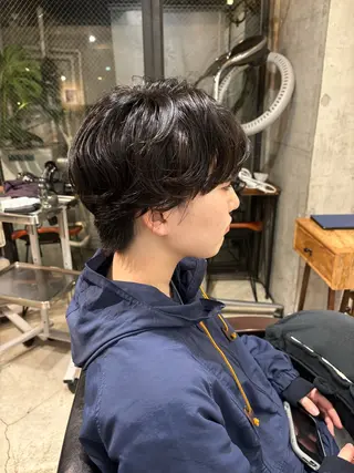 ショート 【お洒落パーマ】 Elme　肥塚康汰郎のヘアスタイル