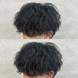 パーマ メンズ イケメン製造機 🔥上原沙羅🔥のヘアスタイル