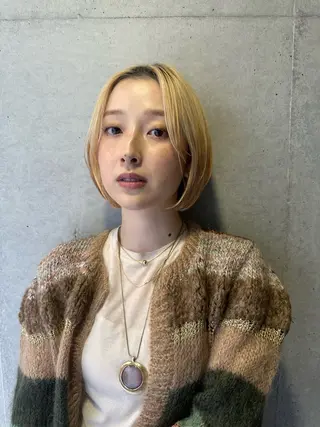 ショート ニシカワ ユズミのヘアスタイル