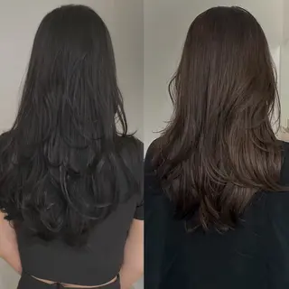 ロング 艶感カラー/ senri.のヘアスタイル