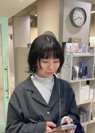 ミディアム 🦖JIN HAIR DESIGN🦖のヘアスタイル