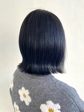 ミディアム 野村 玲美のヘアスタイル