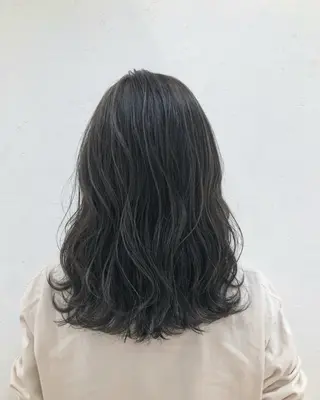 ミディアム カラー ニュアンスカラー🫧 加納のヘアスタイル