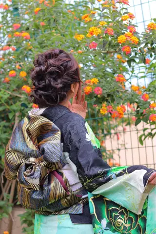 セミロング ヘアアレンジ LOPEZ LAB所属・🦁LOPEZLAB /🌙RUNA🌙のヘアスタイル