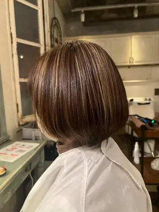 ショート サンティエ都通店所属・永山 萌文のヘアスタイル