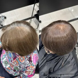 ショート GO TODAY 心斎橋edel店所属・白髪ぼかし/髪質 改善/KOMORIのヘアスタイル