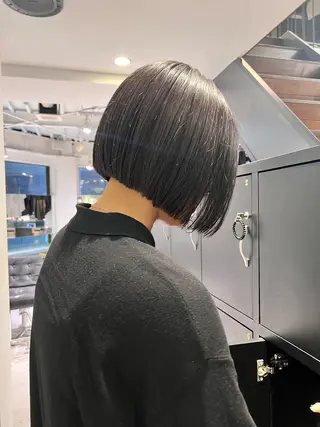 ミディアム 透明感ハイトーン ×パーマ/mikuのヘアスタイル
