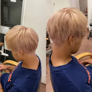 ショート 加藤 泰輔のヘアスタイル