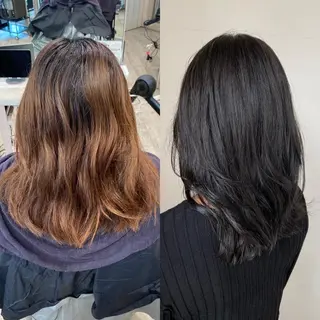 ミディアム On所属・顔まわりカット🌟 くびれヘア/寺門遥輝のヘアスタイル