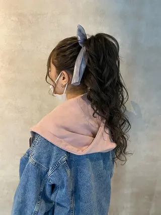 ヘアアレンジ 大天使 まいめろのヘアスタイル