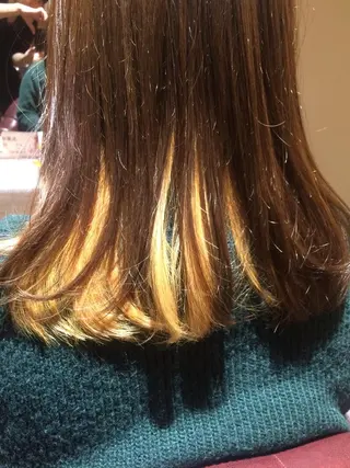 カラー 龍 門のヘアスタイル