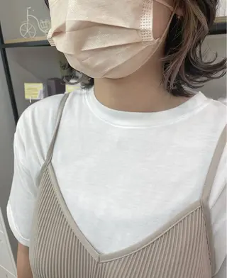 ミディアム アンサイ 成増のヘアスタイル