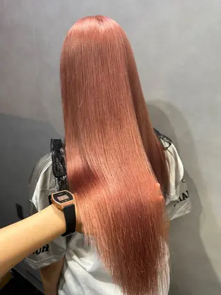 ロング カラー 透明感カラー/パーマ 🌀アオノアユミのヘアスタイル