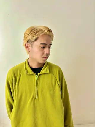 ショート メンズ men's/perm colorDaijuのヘアスタイル