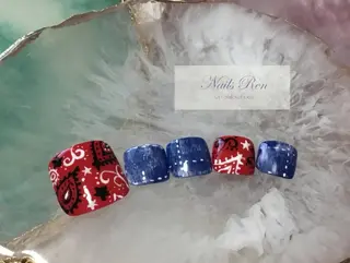 ネイル Nails  Ren salon&school所属・Nails Ren 山口のネイルデザイン