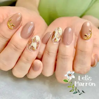 ネイル Lelis Marron所属・岸 侑李のネイルデザイン