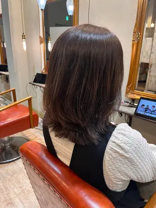 ミディアム DieHare所属・林 紅葉のヘアスタイル