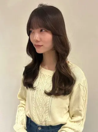 ロング Ami♡表参道 ピンク/ラベンダーのヘアスタイル