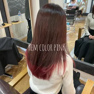 ロング カラー BonD hair Yamamotoのヘアスタイル