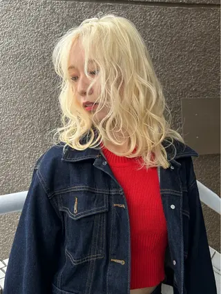 ミディアム カラー 【デザインカラー】 Ryutoのヘアスタイル