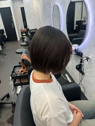 ショート 艶カラー 🇰🇷💎MIUのヘアスタイル