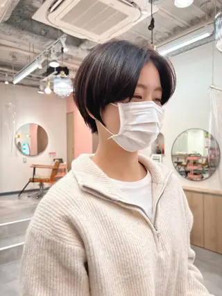 ショート カット特化柏駅 徒歩3分LOUのヘアスタイル
