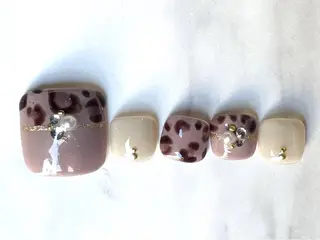 ショート ネイルPetit Ribbonのネイルデザイン