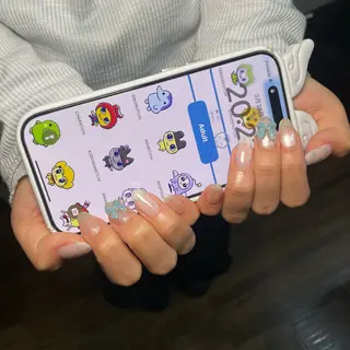 ネイル IROHA NAIL Kurumi🪽🫧のネイルデザイン