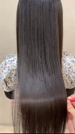 ロング 川元 雄貴のヘアスタイル