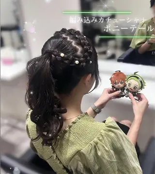 ヘアアレンジ 🍓♡りん♡ 🍓のヘアスタイル