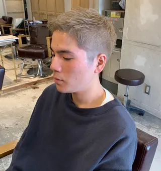 メンズ 断髪刈舞所属・大月 優汰のヘアスタイル