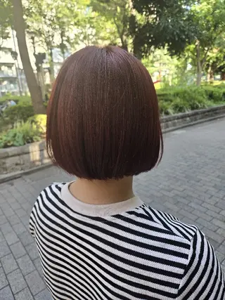 ミディアム 似合わせカット🫶 得意です　曽根田のヘアスタイル