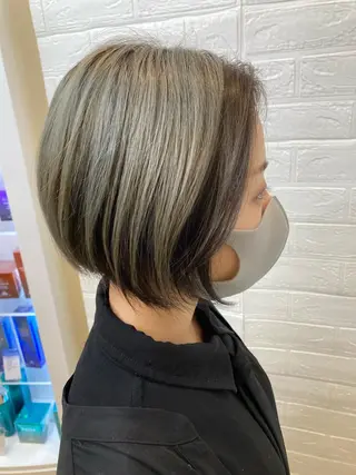 ショート カラー 黒川 真伍のヘアスタイル