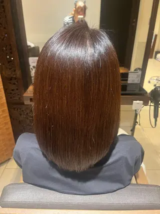 ミディアム カラー Aina🩶 艶カラー🩶のヘアスタイル