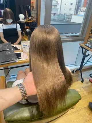 ロング カラー カットカラー特化 ⭐️代表⭐️のヘアスタイル