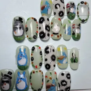 ネイル 島屋 千奈美のネイルデザイン