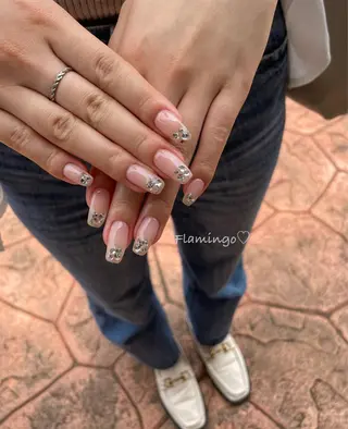 ネイル 40代からの爪を守る ×ケア重視サロン♡のネイルデザイン